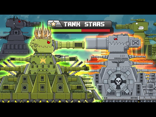 Total Tank Battles - King KV44 vs Karl 88 and KV64 vs Dark KV88