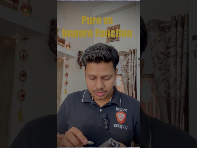 Pure and impure function #javascript #coding #programming