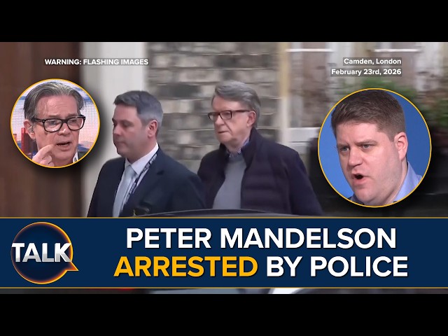 Lord Peter Mandelson Arrested On Suspicion Of Misconduct In Public Office