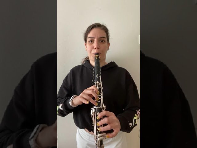 Rhapsody in Blue Clarinet Solo in octave higher!