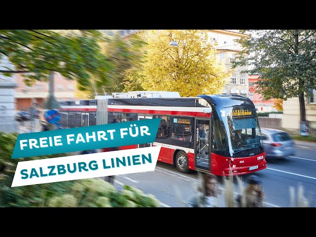 Freie Fahrt für Salzburg Linien