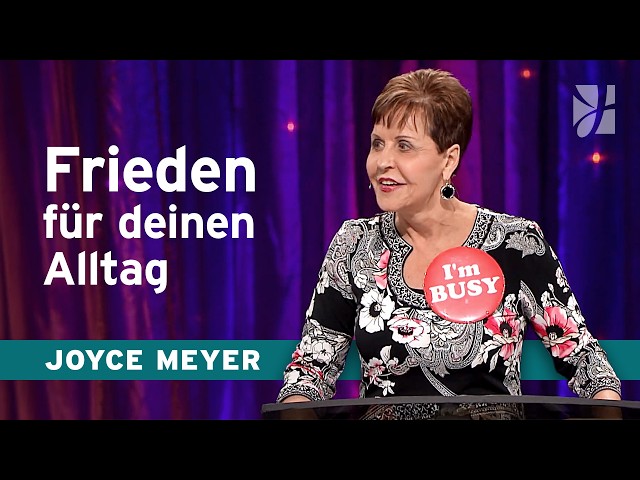 What to do about loneliness? Ways out of isolation 🏠 – Joyce Meyer – Mastering everyday life with...