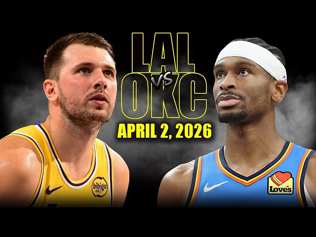 Los Angeles Lakers vs Oklahoma City Thunder Full Game Highlights – April 2, 2026 | NBA Season