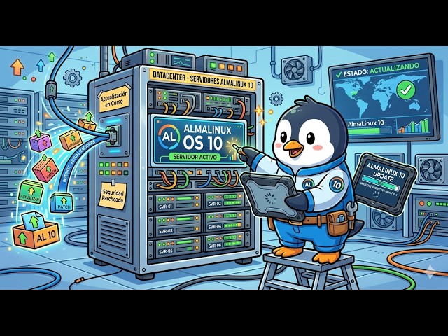 Aplicar actualizaciones en alma Linux 10