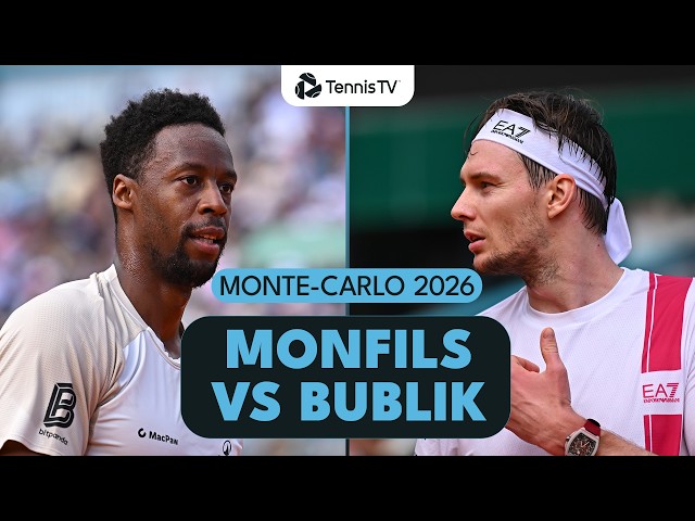 Gaël Monfils gegen Alexander Bublik! 💥 | Highlights des Spiels bei der WM 2026 in Monte-Carlo