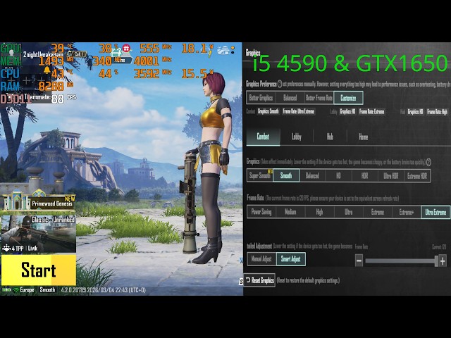 Livik Smooth Graphics Benchmark GTX1650 & i5 4590 Complete Game