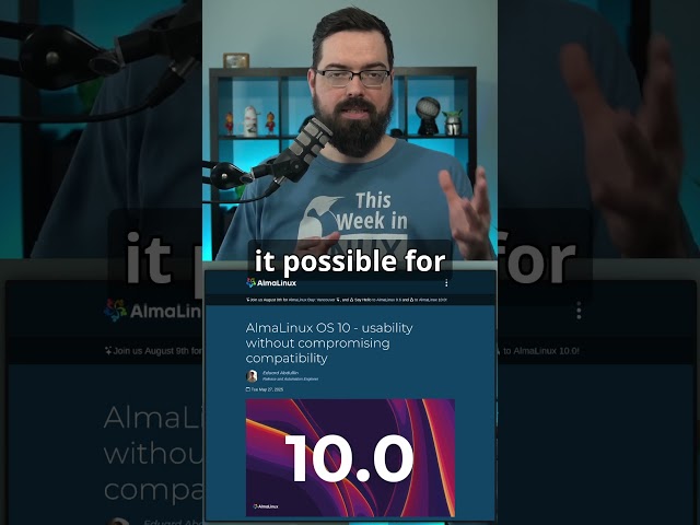 AlmaLinux OS 10 is here — and while it sticks close to RHEL 10, they also added a few features
