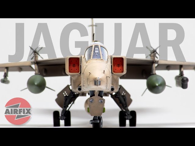 Airfix's BRAND NEW 1:48 Sepecat Jaguar GR.1 | Full Build | 4K