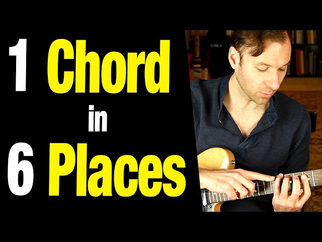 Chords Up the Neck of the Guitar