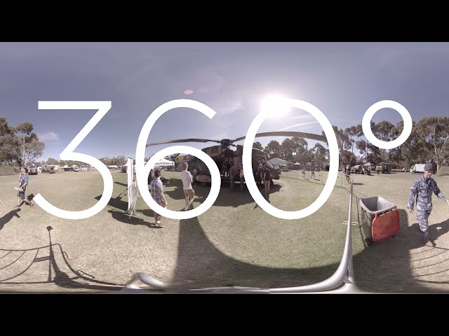 360° VIDEO - Clipsal 500 Adelaide - Australian Defence Force Display