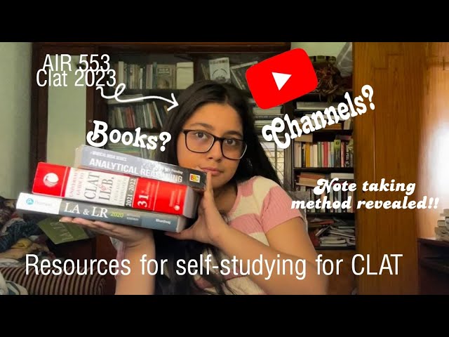 Cracking CLAT 2026:Essential Books and Resources I Used for Success!