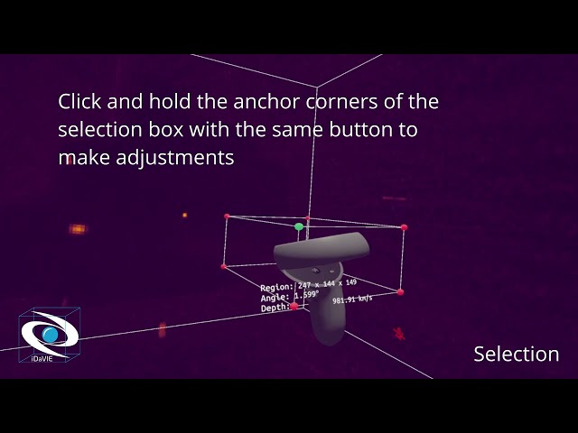 iDaVIE - Making Data Selections