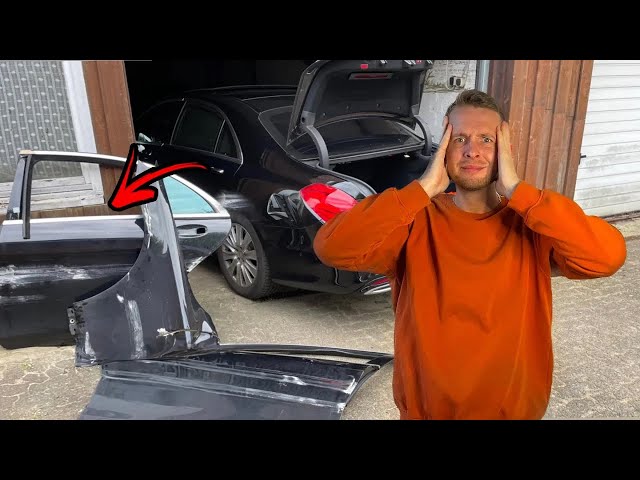 Rebuilding a wrecked S-Class Part 5