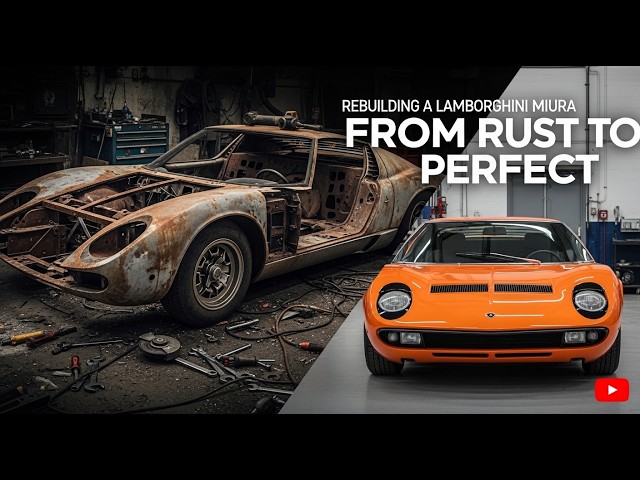 Rebuilding a Lamborghini Miura From Rust to Perfecgend