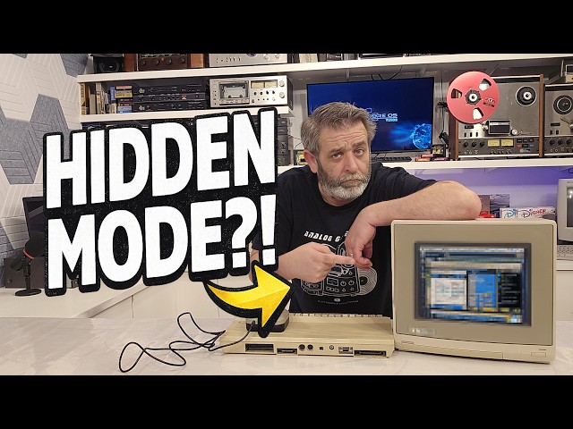 I Found a Hidden Mode in the Commodore 64…