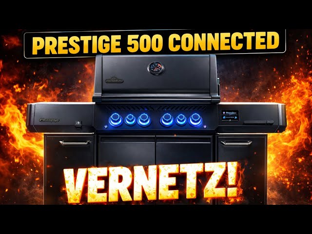 This grill does the thinking for you… 😳🔥 Napoleon Prestige 500 Phantom Connected 👍🏻 + ACCESSORIES