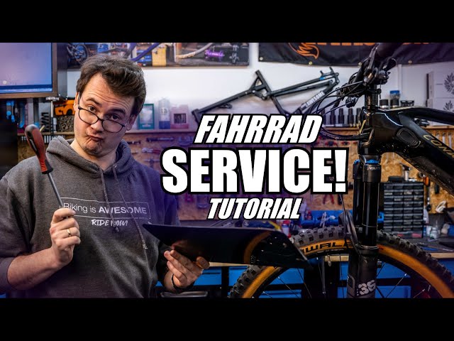 DETAILED BICYCLE SERVICE TUTORIAL E-MTB & MOUNTAIN BIKE BICYCLE WORKSHOP LOTTER