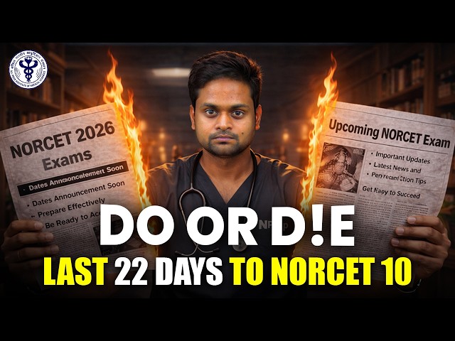 NORCET 10 Last 20 Days Strategy | NORCET 10 Study Guide | How to crack NORCET in first attempt