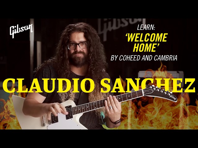 Learn to play "Welcome Home" by Coheed and Cambria with Claudio Sanchez