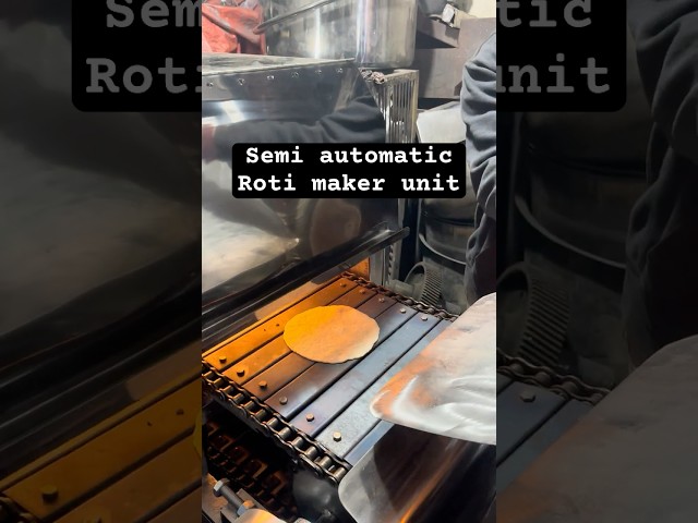Semi Automatic Roti Maker Machine | 500 Roti Per Hour | Commercial Roti Plant by EngineeringsPk