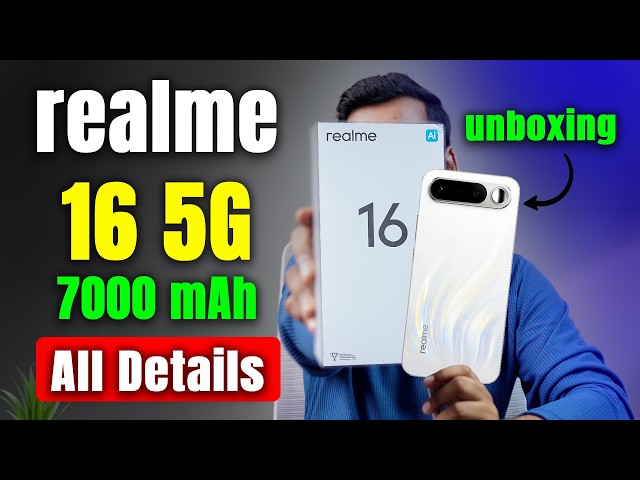 realme 16 5G Unboxing and Review | realme 16 Camera, Gaming | realme 16 5G Unboxing