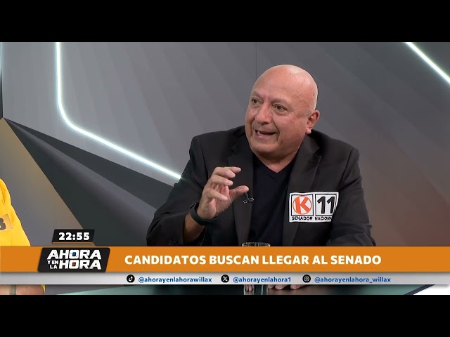 Ahora y en la Hora - ABR 06 - 2/2 - CANDIDATOS BUSCAN LLEGAR AL SENADO | Willax
