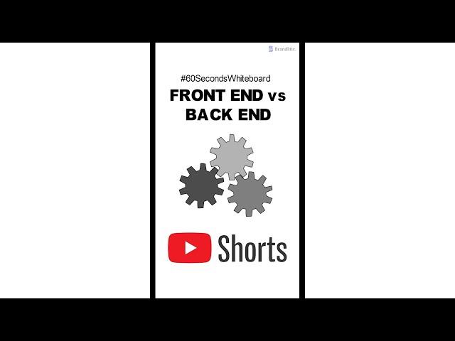 Difference Between Frontend and Backend | Back End vs Front End