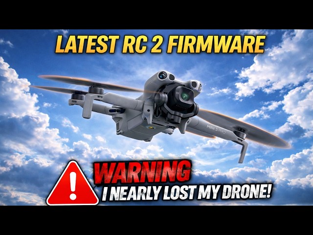 I Almost lost my Mini 5 Pro testing the latest Firmware! - This was close