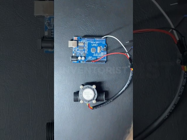 Control Water Flow with Arduino! 💧🤖 Easy DIY Project #shorts