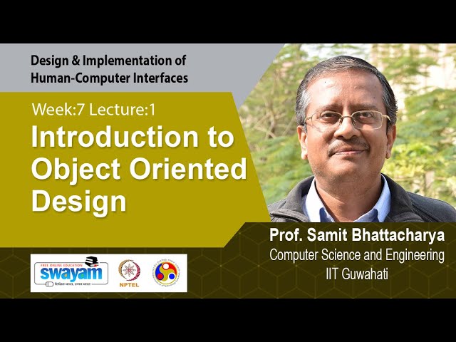 Lec 24: Introduction to Object Oriented Design