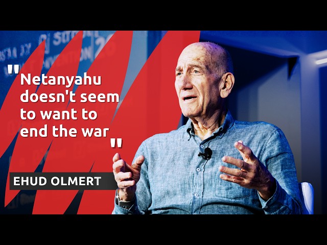 Former Israeli PM Ehud Olmert on Gaza ceasefire, Netanyahu and settlers