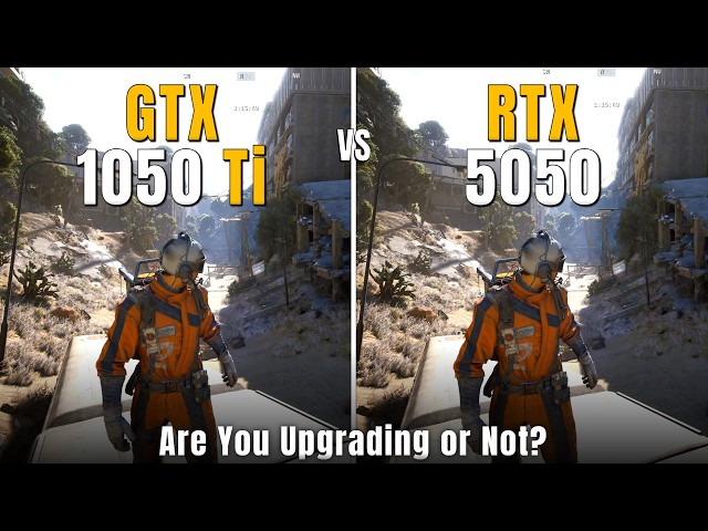 GTX 1050 Ti vs RTX 5050 | How Big is The Difference? | Test in 10 Games🔥