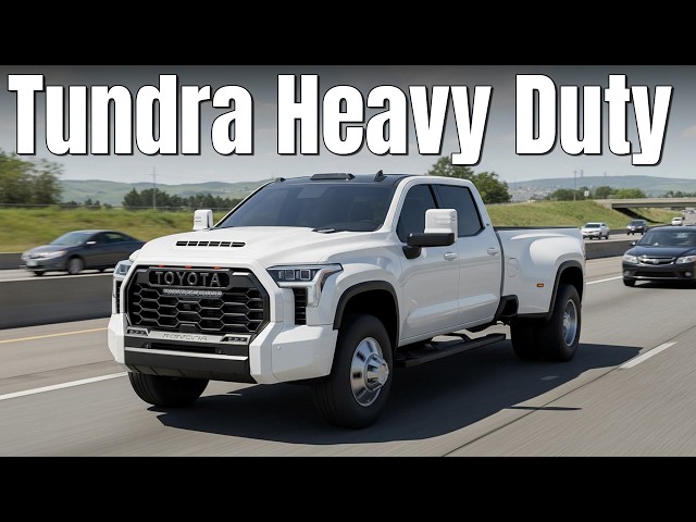 Toyota Just Went Heavy Duty: Meet the 2027 Tundra HD