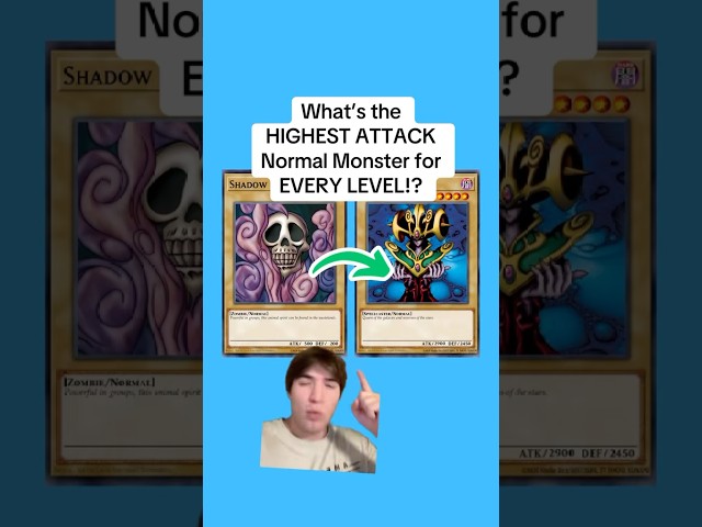 HIGHEST ATTACK Normal Monster in YuGiOh!?