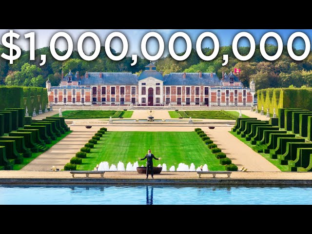 Touring the MOST EXPENSIVE HOUSE in the World | Normandy, France