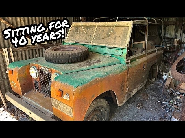 This Old Landrover has been Sitting for 40 YEARS! Will it RUN?