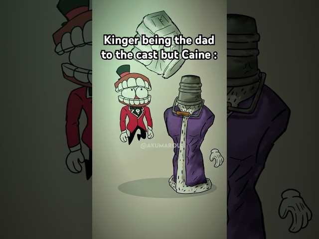 KINGER BEING THE DAD TO EVERYONE BUT TO CAINE | The Amazing Digital Circus TADC #tadc #animationmeme