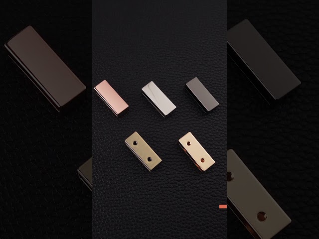 Wholesale custom metal cord ends for handbags