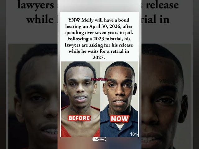 YNW Melly bond hearing set 👀⚖️ ynwmelly #courtcase #legalupdate #shorts