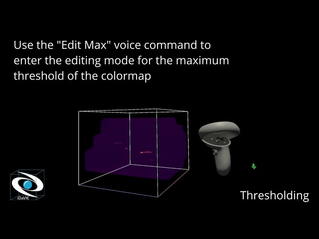 iDaVIE - Adjusting the Colormap Thresholds