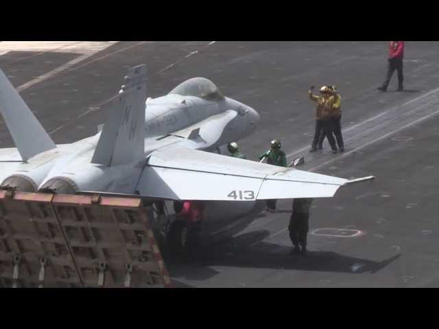 USS Nimitz Operates In The Red Sea, Part II