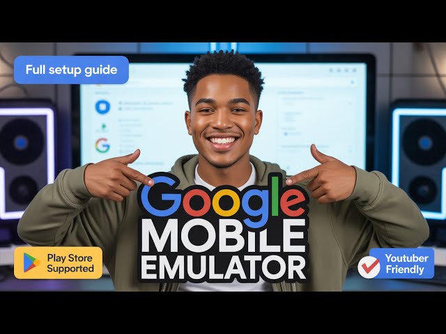 Google’s New Mobile Emulator 2025 — How to Run It on Your PC/Laptop (Best for YouTubers!)