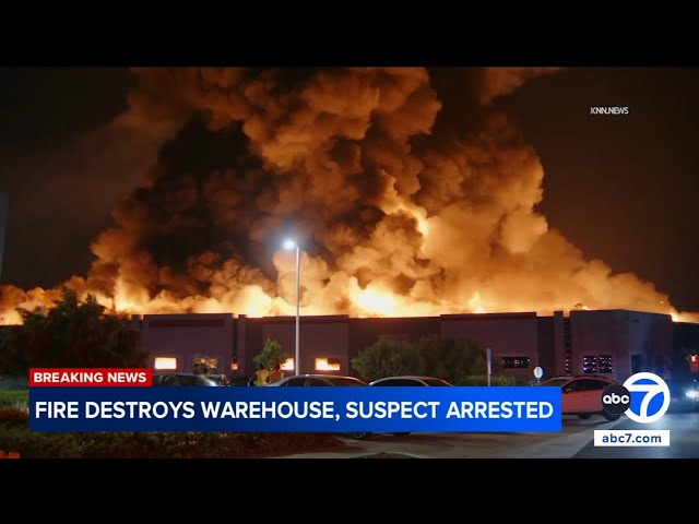 Employee accused of arson after paper goods warehouse destroyed in Ontario