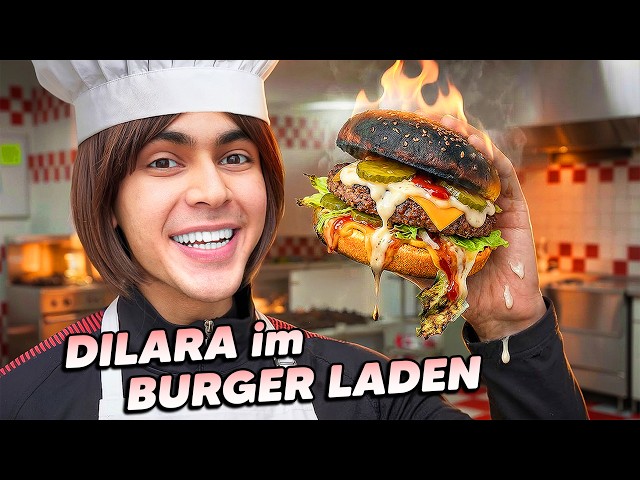 DILARA übernimmt einen BURGER Laden... 😳😂 | Dilara sucht ARBEIT | Mohi__07