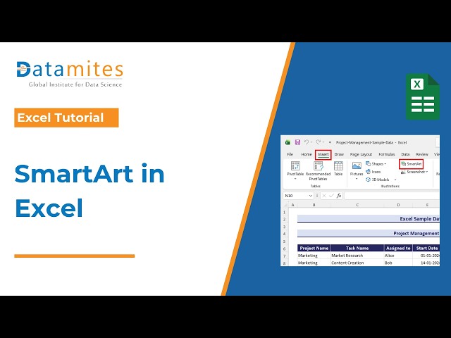 Introduction to SmartArt in Excel for Clear Data Visualization