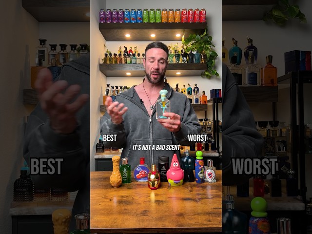 Ranking my meme fragrances from worst to best 🤝 #fragrance #cologne #perfume