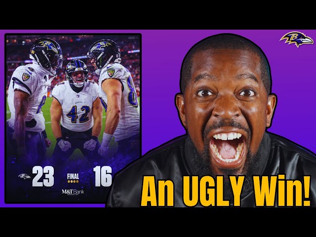 RAVENS VS BROWNS - MY POSTGAME THOUGHTS!