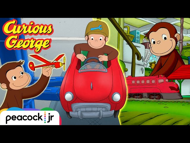 Planes, Trains & More 🚂 George's Transportation Travels | CURIOUS GEORGE
