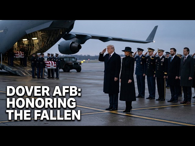 WATCH: President Trump and Military Leadership Honor Fallen Heroes at Dover AFB