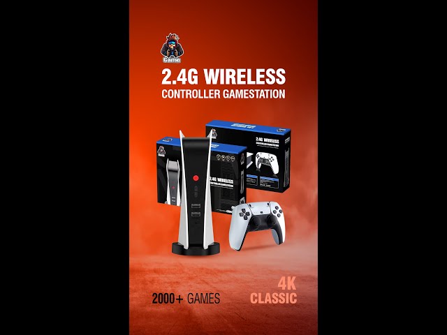 New 2023 Wireless Video Game 4K Retro Gaming Gamepads